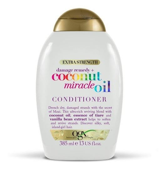 Organix Damage Remedy + Coconut Miracle Oil Conditioner Odżywka Do Włosów Suchych I Zniszczonych Organix