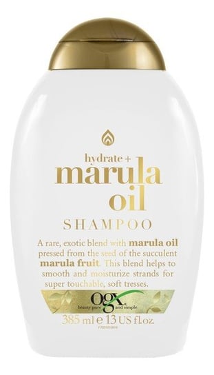 Organix Hydrate + marula oil shampoo nawilżająco-wygładzający szampon do włosów Organix