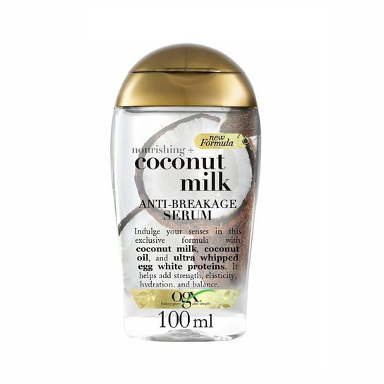 Organix, Koskos, Nourishing + Coconut Milk Anti-Breakage, serum odżywcze serum wzmacniające włosy, 100 ml Organix