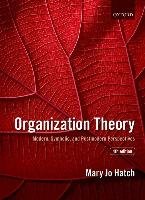 Organization Theory Hatch Mary Jo