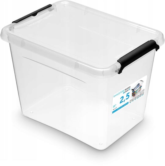 Organizer box plastikowy pojemnik pudło 2,5l Orplast