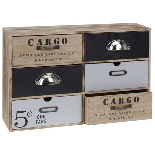 Organizer na drobiazgi HOME STYLING COLLECTION Cargo, beżowy, 30x45x14 cm Home Styling Collection
