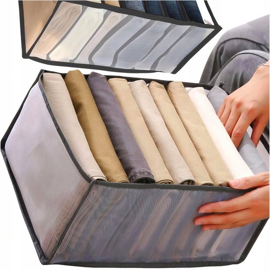 Organizer na ubrania bieliznę spodnie do szuflady szafy 36x25 cm VESS