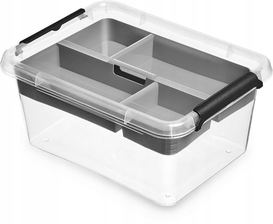 Organizer plastikowy box pojemnik pokrywa 1,6l Orplast