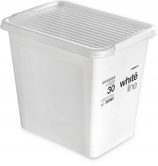 Organizer pojemnik plastikowy pudło pokrywa 30l Orplast