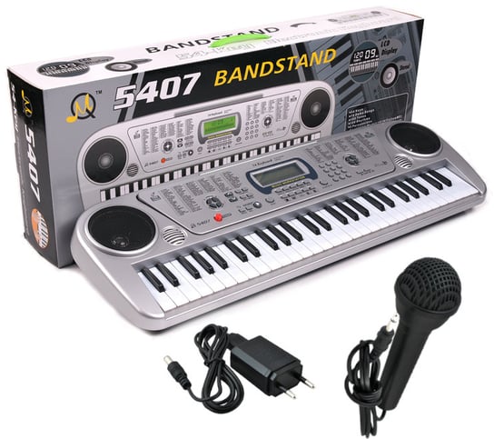 Organy Pianinko Keyboard +Mikrofon Dla Dzieci Z424 elektrostator
