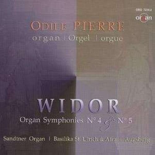 Orgelsymphonien Nr.4 & 6 Widor Charles-Marie