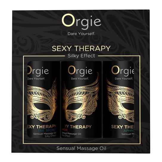 Orgie, Sexy Therapy Kit, Zestaw olejków do masażu, 3x30ml ORGIE