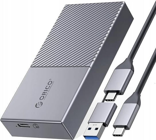 ORICO obudowa dysku NVMe 40 Gbps Thunderbolt 3/4 USB4.0 M.2 PCIe 2280 szara Orico