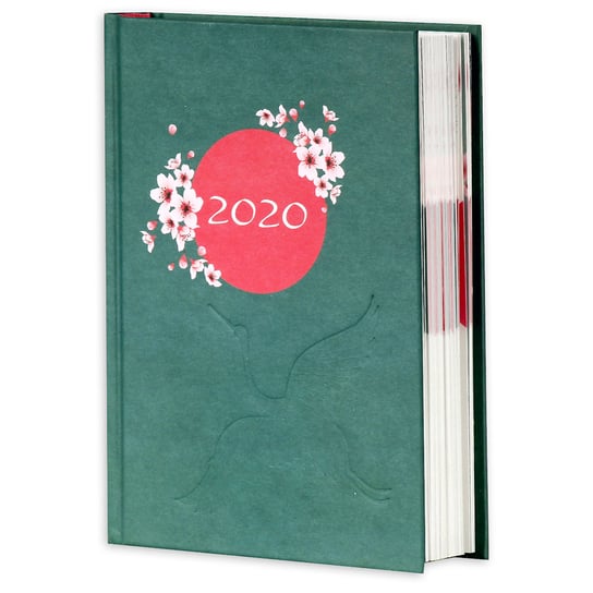 Orientalne Inspiracje, Kalendarz książkowy, 2020, żuraw Empik
