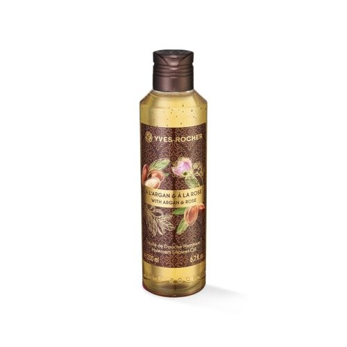 Orientalny olejek pod prysznic Olejek arganowy & Róża Yves Rocher
