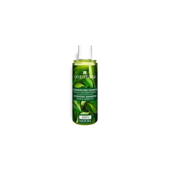 Orientana, ajurwedyjski szampon do włosów neem i zielona herbata 210 ml Orientana