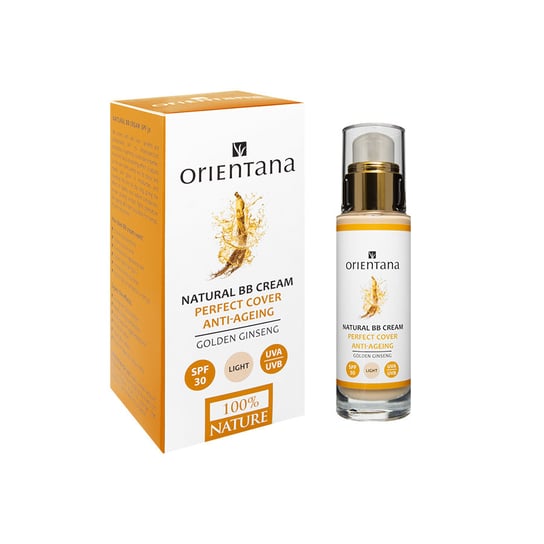 Orientana, BB, Naturalny krem Złoty żeń-szeń SPF 30 1 Light, 30 ml Orientana