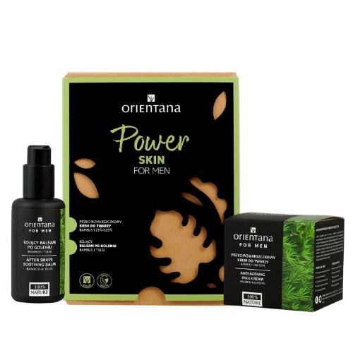 Orientana, Power Skin For Men, Zestaw kosmetyków, 2 szt. Orientana