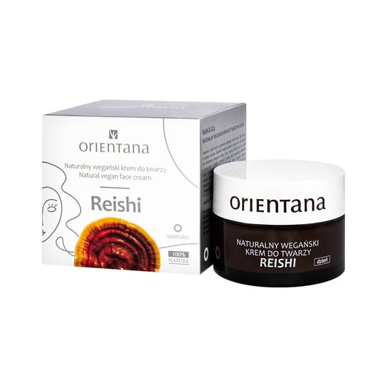 Orientana, Reishi, wegański krem do twarzy na dzień, 50 ml Orientana