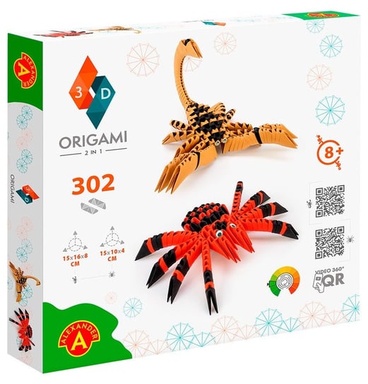 Origami 3D 2w1 skorpion/pająk Alexander 8+ Alexander