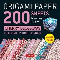 Origami Paper 200 sheets Cherry Blossoms 6 inch (15 cm) Tuttle Publishing