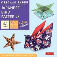 Origami Paper - Japanese Bird Patterns - 6 3/4" - 48 Sheets Tuttle Publishing