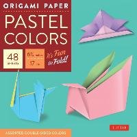 Origami Paper - Pastel Colors - 6 3/4" - 48 Sheets Tuttle Publishing