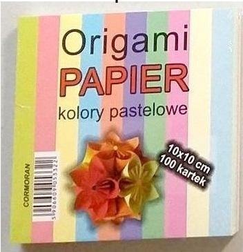 Origami papier 10x10 cm - pastele (5906609053322) Cormoran