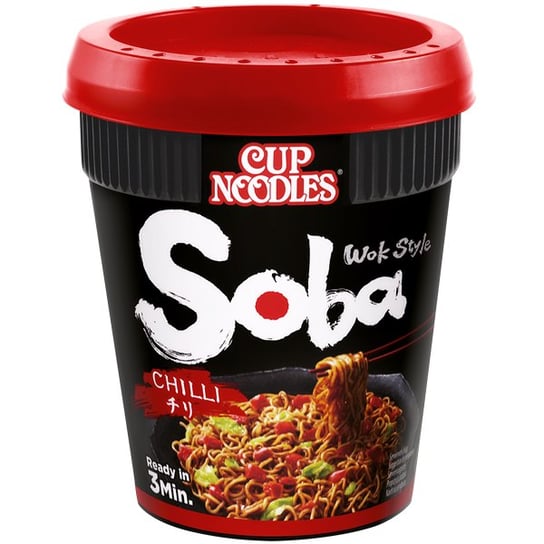 Original Nissin Cup Noodles, Soba Z Chili Na Ostro 92G - Nissin Nissin