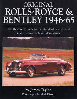 Original Rolls Royce and Bentley Taylor James