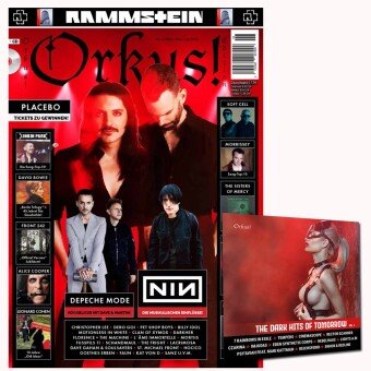 Orkus! Edition Nr. 5 / Nr. 6 - Mai/Juni 2022 mit PLACEBO, RAMMSTEIN, DEPECHE MODE, NINE INCH NAILS, DAVID BOWIE, THE CURE u.v.m. + CD! UBooks