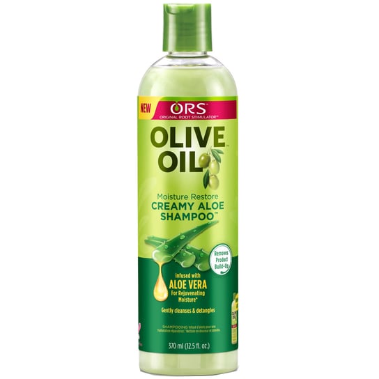 ORS Olive Oil Moisture Restore Creamy Aloe Shampoo, Szampon do włosów, 370ml ORS