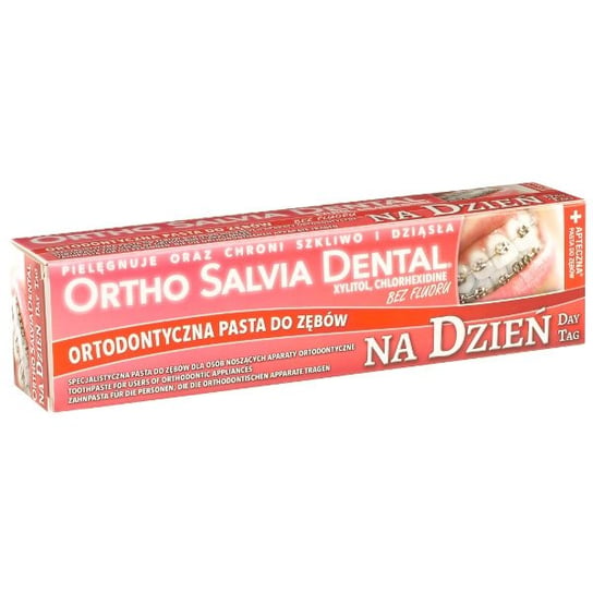 Ortho Salvia Dental, ortodontyczna pasta do zębów, 75 ml Ortho Salvia Dental