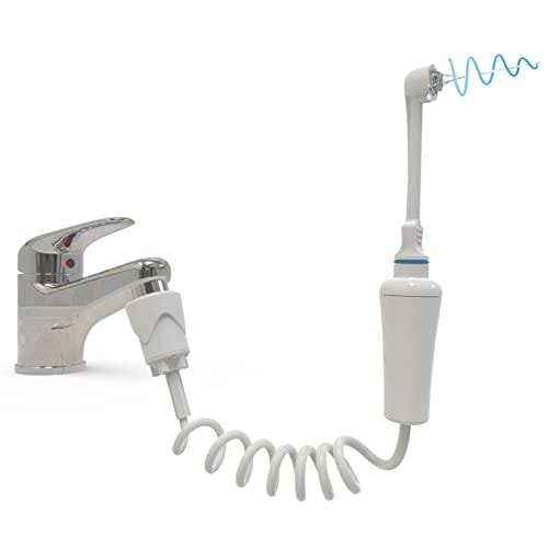 Orthodontic Water Sowash Vortice Faucet Oral Irrigator Dental Water Floss It Connects Directly To The Faucet Non-Electric Dental Irrigator With Vortice Orthodontic Tip (Int.pat.) Italian Product Inna marka