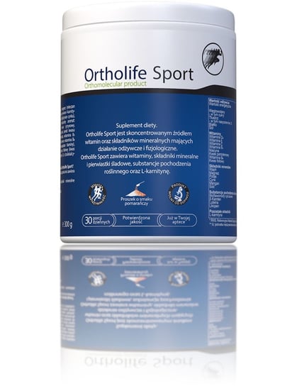 Ortholife Sport, suplement diety, pomarańcza, 300 g Noble Pharma