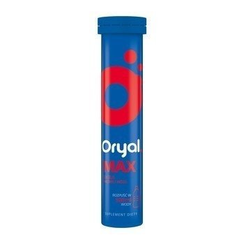 Oryal Max Elektrolity 15 Tabletek Musujących USP Zdrowie