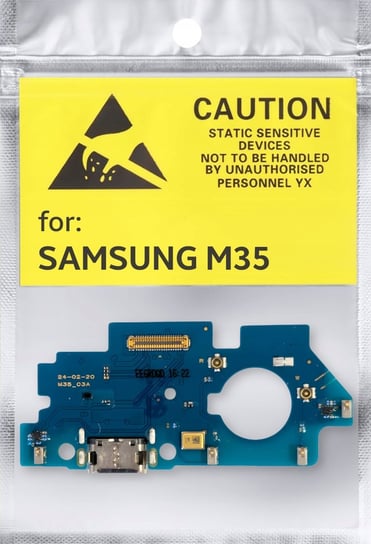 ORYGINAŁ OEM PŁYTKA GNIAZDO ŁADOWANIA USB DO SAMSUNG GALAXY M35 SM-M356B Inna marka