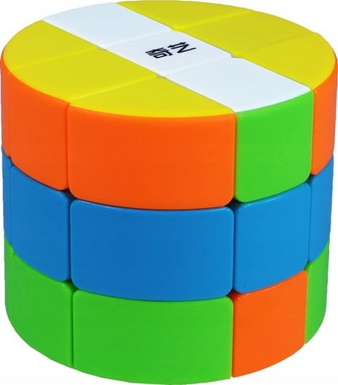 Oryginalna Kostka Rubika Qiyi 3-Layer Cylinder + Podstawka Kostkoland