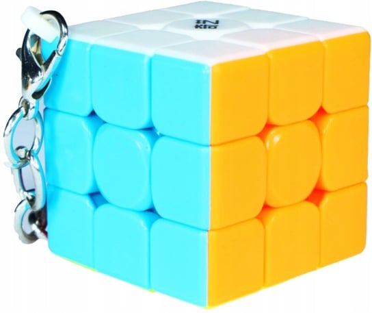 Oryginalna Kostka Rubika Qiyi 3X3X3 Brelok 30Mm + Podstawka Kostkoland