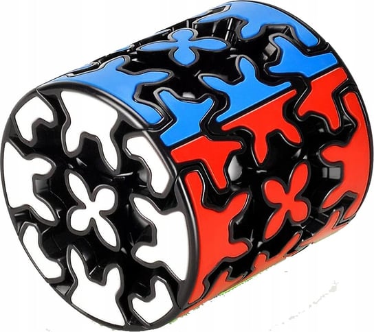 Oryginalna Kostka Rubika Qiyi Gear Cylinder + Podstawka Kostkoland
