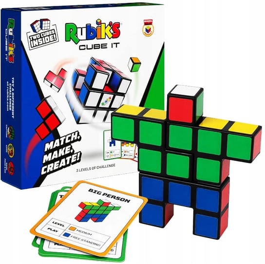 Oryginalna Kostka Rubika Rubiks cube it + PODSTAWKA Kostkoland
