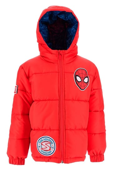 Oryginalna kurtka chłopięca z kapturem Spiderman rozmiar 128 cm Marvel