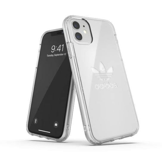 Oryginalne Etui IPHONE 11 Adidas OR PC Case Big Logo (36405) transparentne Adidas