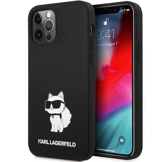 Oryginalne Etui IPHONE 12 / 12 PRO Karl Lagerfeld Hardcase Silicone Choupette (KLHCP12MSNCHBCK) czarne U.S. Polo Assn.