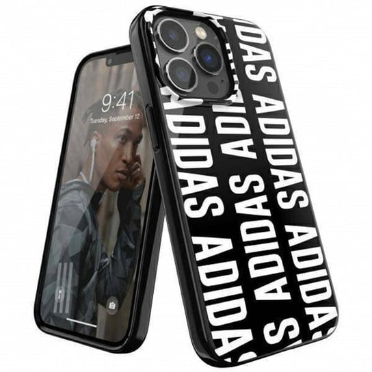 Oryginalne Etui IPHONE 13 PRO Adidas OR Snap Case Logo czarne Adidas