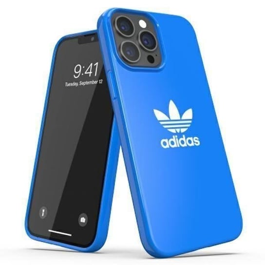 Oryginalne Etui IPHONE 13 PRO MAX Adidas OR Snap Case Trefoil niebieskie Adidas