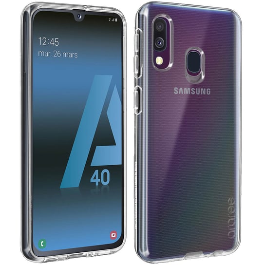 Oryginalne etui ochronne Soft Samsung Galaxy A40 przezroczyste Samsung