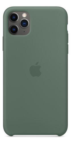 Oryginalne Etui Silikonowe Apple Iphone 11 Pro Max Pine Green Apple