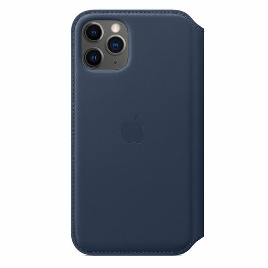 Oryginalne Etui Skórzane Apple Iphone 11 Pro Leather Folio Deep Sea Apple