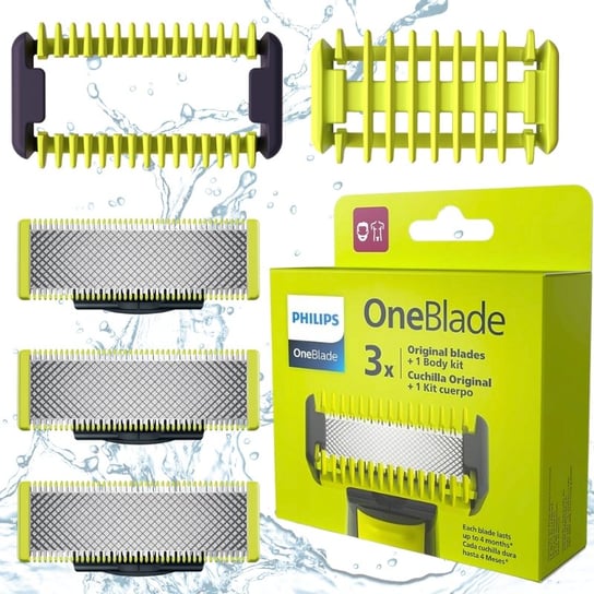 Philips OneBlade Original 360-Klingen, Passend Für Alle OneBlade
