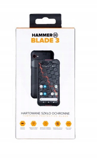 Oryginalne Szkło Braders 9H do myPhone Hammer Blade 3 Braders