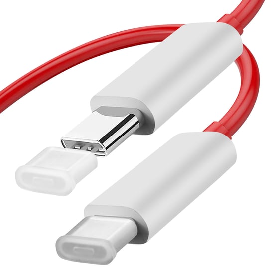 Oryginalny kabel OnePlus USB-C 6,5 A, ladowanie osnowy 1 m - czerwony OnePlus