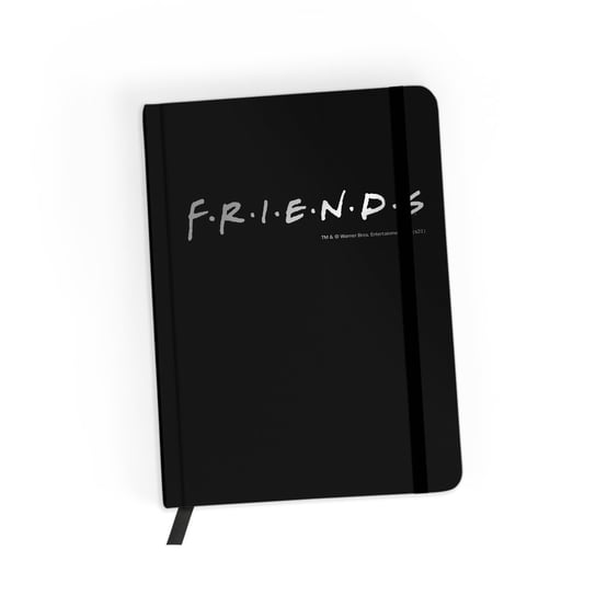 Oryginalny Notes Friends Przyjaciele, 002, Tłoczony ze srebrnym logo ERT Group