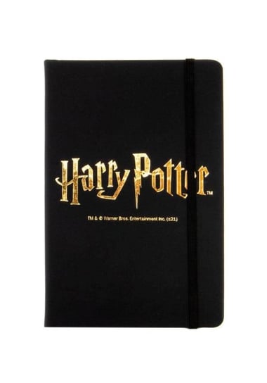 Oryginalny Notes Harry Potter 031, Tłoczony ze złoceniem ERT Group